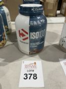ISO100 HYDROLYZED PROTEIN POWDER, 3 LBS. (NEW)