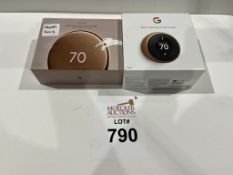 GOOGLE NEST LEARNING THERMOSTAT