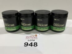 ON OPTIMUM NUTRITION MICRONIZED CREATINE 10.58 OZ