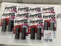 PACKS OF ENERGIZER MAX AAA BATTERIES 48-PACK (NEW)