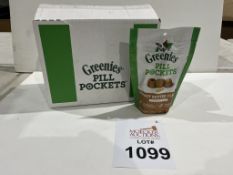 BOXES CONTAINING (6) BAGS OF GREENIES PILL POCKETS