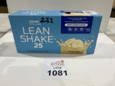CASE OF GNC TOTAL LEAN LEAN SHAKE 25