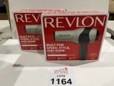 REVLON TURBO SPEED HAIR DRYER 1875 WATTS