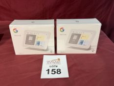 GOOGLE NEST HUBS (NEW)