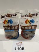 JACK&PUP DOG TREAT, KNEE BONE 10 CT (NEW)