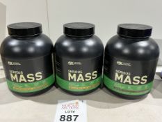 ON OPTIMUM NUTRITION SERIOUS MASS 6 LBS. (NEW)