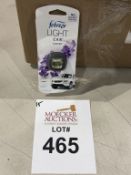 FEBREZE LIGHT CAR AIR FRESHENER VENT CLIP (NEW)