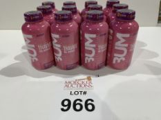 BUM RAW HIGH-STIM THAVAGE PRE-WORKOUT BOTTLES