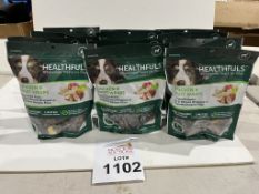LOT CONSISTING OF HEALTHFULS DOG TREATS