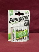 PACKS OF ENERGIZER AA ACCU RECHARGE BATTERIES