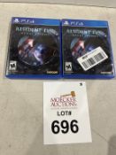 PS4 RESIDENT EVIL REVELATIONS GAME