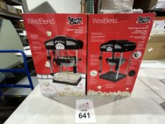 WESTBEND THEATER CRAZY 4QT POPCORN MACHINE