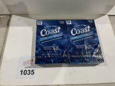 PACK OF (16) BARS OF COAST REFRESHING DEODORANT