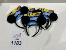 LOT CONSISTING OF (5) DISNEY JUNIOR HEADBAND (NEW)