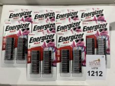 PACKS OF ENERGIZER MAX AAA BATTERIES 48-PACK (NEW)