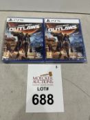 PS5 STAR WARS OUTLAWS GAME (NEW)