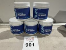 BUM RAW ESSENTIAL PRE-WORKOUT 14.81 OZ (NEW)