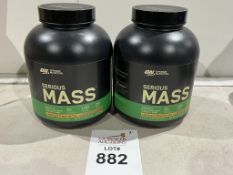 ON OPTIMUM NUTRITION SERIOUS MASS 6 LBS. (NEW)