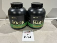 ON OPTIMUM NUTRITION SERIOUS MASS 6 LBS. (NEW)