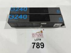 LOGITECH G240 CLOTH GAMING MOUSE PAD (NEW)