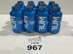 BUM RAW HIGH-STIM THAVAGE PRE-WORKOUT BOTTLES