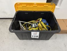 LOT CONSISTING OF TIE-DOWN STRAPPING