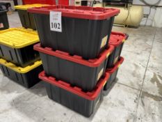 27 GAL, HEAVY DUTY STORAGE CONTAINERS
