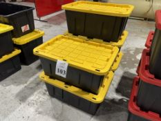 27GAL, HEAVY DUTY STORAGE CONTAINERS
