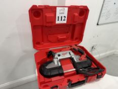 MILWAUKEE HAND HELD BAND SAW (LIKE NEW)