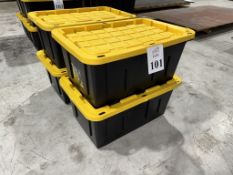 27 GAL, HEAVY DUTY STORAGE CONTAINERS