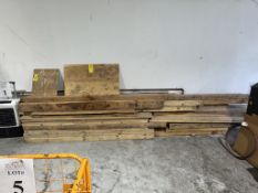 LOT CONSISTING OF ASSORTED WOOD
