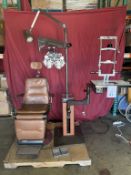 RELIANCE 980 EXAM CHAIR WITH RELIANCE 7780 STAND