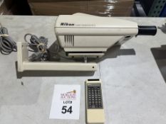 NIKON NP-3S CHART PROJECTOR WITH REMOTE CONTROL