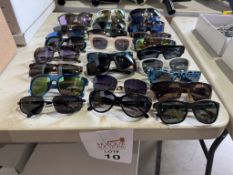 BOXES OF ASSORTED DESIGNER SUNGLASSES (40 +/-)