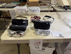 LOT CONSISTING OF ASSORTED EYEGLASS & GOGGLES