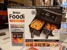 NINJA FOODI 2-BASKET AIR FRYER DUALZONE TECH