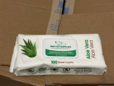 BULK LOT (NEW) PRODUCT CONSISTING OF (95 +/-) PET WIPES