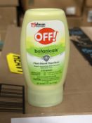 BULK LOT (NEW) PRODUCT CONSISTING OF (103 +/-) SC JOHNSON OFF