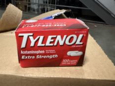 BULK LOT (NEW) PRODUCT CONSISTING OF (1,000 +/-) TYLENOL