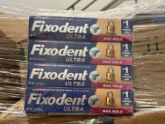 BULK LOT (NEW) PRODUCT CONSISTING OF (1,343 +/-) FIXODENT