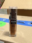 BULK LOT (NEW) PRODUCT CONSISTING OF (49 +/-) NYK PROFESSIONAL MAKEUP