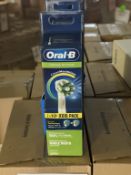 BULK LOT (NEW) PRODUCT CONSISTING OF (91 +/-) ORAL-B TOOTHBRUSH HEADS