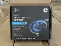 BULK LOT (NEW) PRODUCT CONSISTING OF (1,600 +/-) GE CYNC LIGHT STRIPS