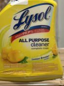 BULK LOT (NEW) PRODUCT CONSISTING OF (510 +/-) LYSOL CLEANER