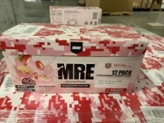 BULK LOT (NEW) PRODUCT CONSISTING OF (24 +/-) MRE PROTEIN SHAKES