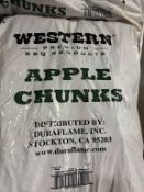 BULK LOT (NEW) PRODUCT CONSISTING OF (15 +/-) BBQ COOKING CHUNKS