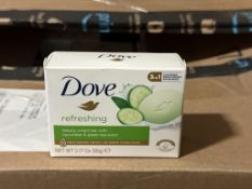BULK LOT (NEW) PRODUCT CONSISTING OF (1,565 +/-) DOVE BAR SOAPS