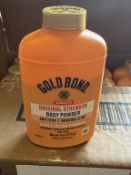 BULK LOT (NEW) PRODUCT CONSISTING OF (96 +/-) GOLD BOND FOOT POWDER