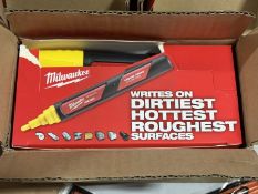 BULK LOT (NEW) PRODUCT CONSISTING OF (468 +/-) MILWAUKEE LIQUID PAINT