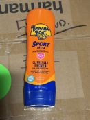 BULK LOT (NEW) PRODUCT CONSISTING OF (54 +/-) SUNSCREEN